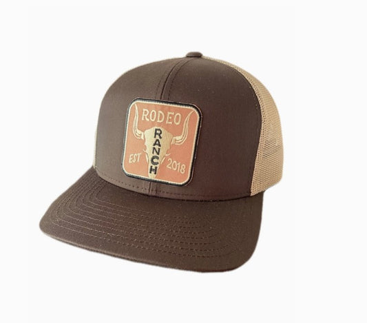 Rodeo Ranch Est Hat - Brown and Khaki - The Farmhouse