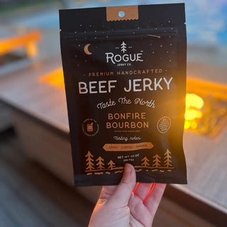 Rouge Beef Jerkey, Bonfire Bourbon - The Farmhouse