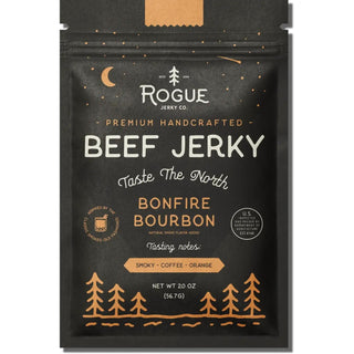 Rouge Beef Jerkey, Bonfire Bourbon - The Farmhouse