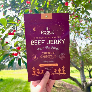 Rouge Beef Jerkey, Cherry Chipotle - 440 Kitchen + Tabletop - The Farmhouse