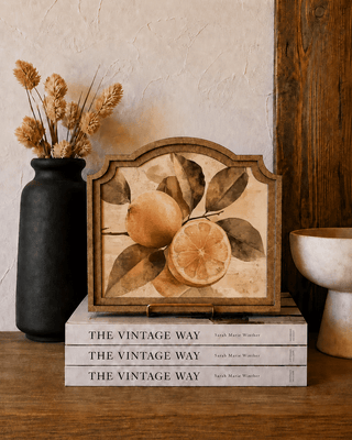 Rustic Lemon Provincial Framed Art 9x10" - 420 Home Decor - The Farmhouse