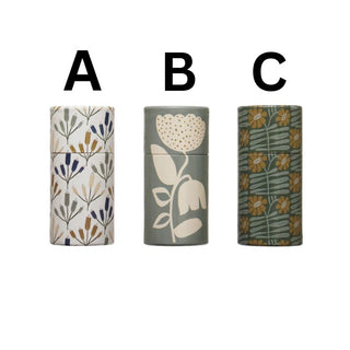 Safety Matches in Tube Matchbox w/ Flowers, 3 Styles - 410 Candles & Scents - The Farmhouse