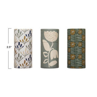 Safety Matches in Tube Matchbox w/ Flowers, 3 Styles - 410 Candles & Scents - The Farmhouse