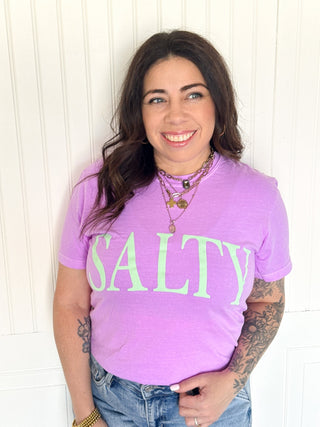 Salty Purple Tee - 120 Graphic Tees - The Farmhouse