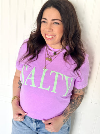 Salty Purple Tee - 120 Graphic Tees - The Farmhouse