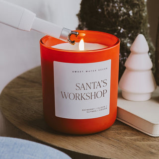 Santa's Workshop 15 oz Soy Candle - 410 Candles & Scents - The Farmhouse