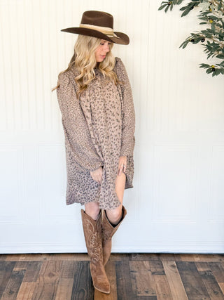 Savannah Swing Leopard Dress - 170 Dresses - The Farmhouse