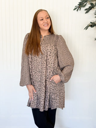 Savannah Swing Leopard Dress - 170 Dresses - The Farmhouse