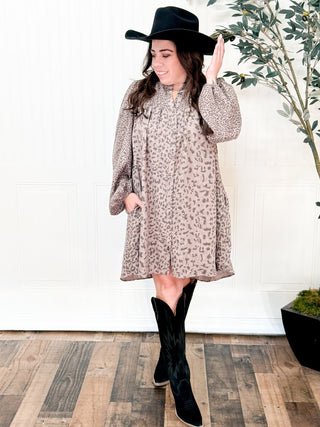 Savannah Swing Leopard Dress - 170 Dresses - The Farmhouse