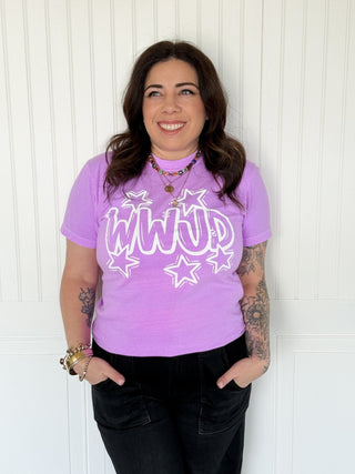 Shine Bright WWJD Graphic Tee - 120 Graphic Tees - The Farmhouse