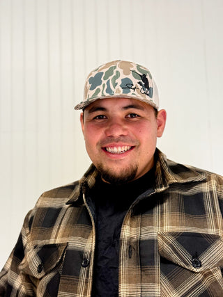 Shot Caller Trucker Hat, Camo - 320 Men's - The Farmhouse