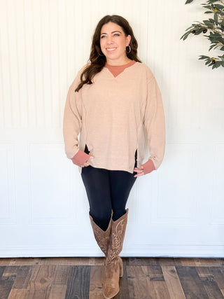 Sierra Brushed Thermal Pullover - 160 Outerwear - The Farmhouse
