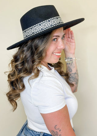 Sierra Western Hat - Black - 260 Fashion Accessories - The Farmhouse