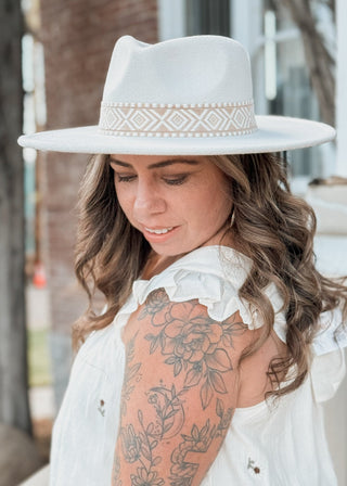 Sierra Western Hat - Ivory - The Farmhouse