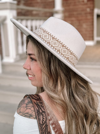 Sierra Western Hat - Ivory - The Farmhouse