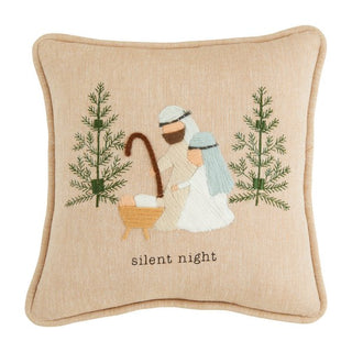 Silent Night Mini Pillow - The Farmhouse