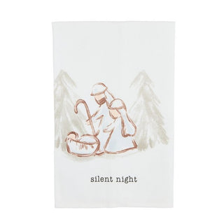 Silent Night Tea Towel - The Farmhouse