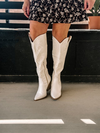 Silver Spur Western Boho Heeled Boot - The Farmhouse