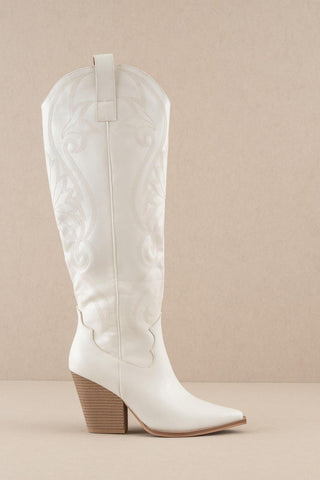 Silver Spur Western Boho Heeled Boot - The Farmhouse