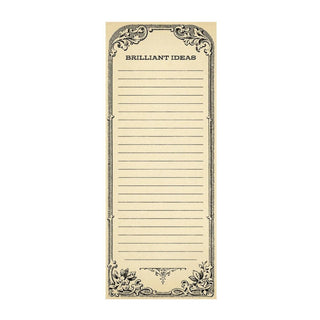 Skinny Notepad - Brilliant Ideas - The Farmhouse