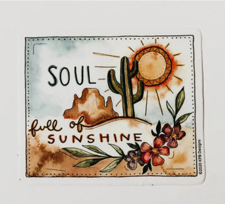 Soul Full of Sunshine Sticker - The Farmhouse