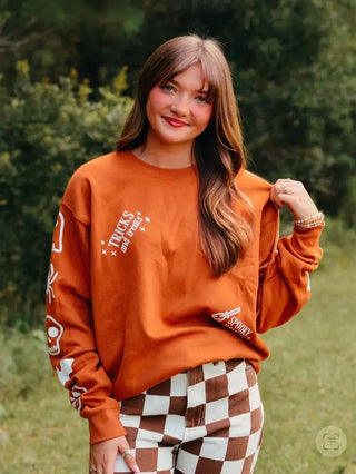 SOUTHERN BLISS Women's Spooky Rust Sweatshirt - 140 Sweatshirts + Sweaters - The Farmhouse