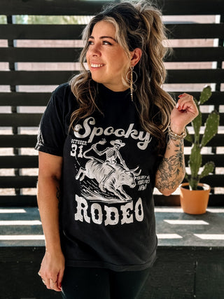 Spooky Rodeo Western Boho Unisex Graphic Tee, Black - The Farmhouse