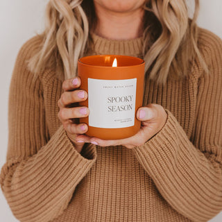 Spooky Season 15 oz Soy Candle - 410 Candles & Scents - The Farmhouse