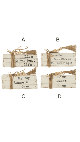 Stacked Stories Faux Book Blocks - 420 Home Decor - The Farmhouse