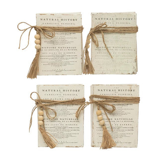 Stacked Stories Faux Book Blocks - 420 Home Decor - The Farmhouse