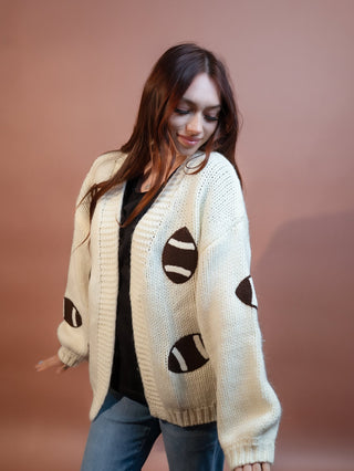 STAR DROP Women's Friday Night Lights Football Cardigan - 150 Kimonos + Cardigans - The Farmhouse