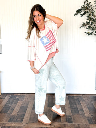 Star Shade Slouchy Boyfriend Ankle Pants - 210 Jeans - The Farmhouse