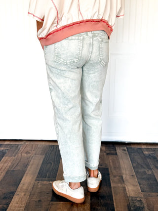 Star Shade Slouchy Boyfriend Ankle Pants - 210 Jeans - The Farmhouse