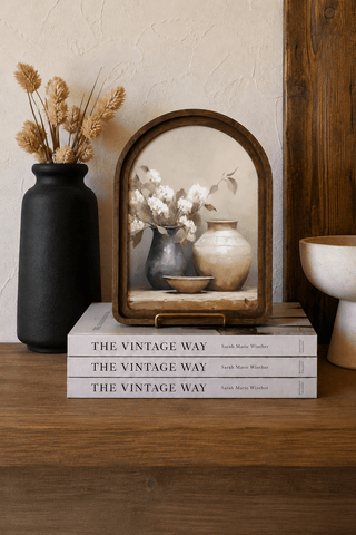 Still Life Arch Framed Art 6x8" - 420 Home Decor - The Farmhouse