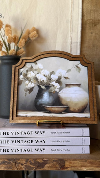 Still Life Provincial Framed Art - 420 Home Decor - The Farmhouse