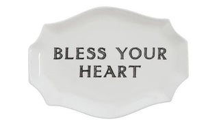 Stoneware Plate, Bless Your Heart - The Farmhouse