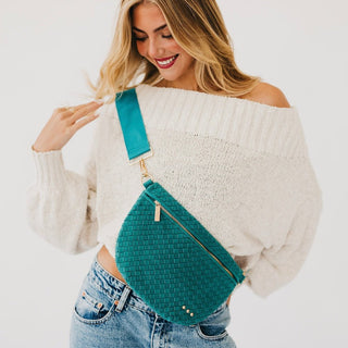 Suede Westlyn Woven Bum Bag - Bum Bag - The Farmhouse