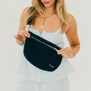 Suede Westlyn Woven Bum Bag - Bum Bag - The Farmhouse