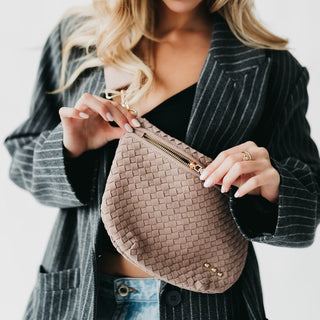 Suede Westlyn Woven Bum Bag - Bum Bag - The Farmhouse