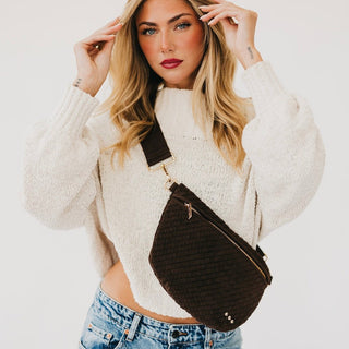 Suede Westlyn Woven Bum Bag - Bum Bag - The Farmhouse