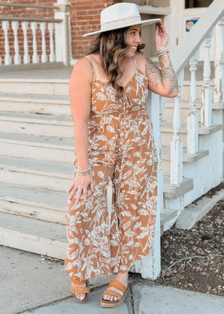 Sugar and Spice Asymmetrical Hem Jumpsuit - The Farmhouse