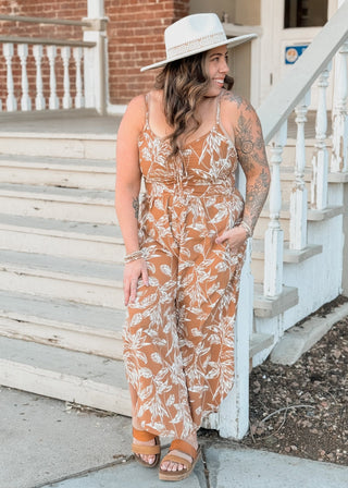 Sugar and Spice Asymmetrical Hem Jumpsuit - The Farmhouse