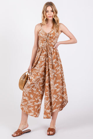 Sugar and Spice Asymmetrical Hem Jumpsuit - The Farmhouse