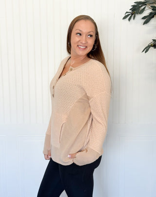 Sugar Knit Pocket Top - 100 Casual Tops - The Farmhouse