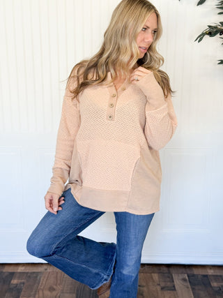 Sugar Knit Pocket Top - 100 Casual Tops - The Farmhouse