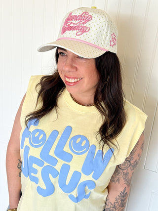 Sunday Funday Snapback Hat - 260 Fashion Accessories - The Farmhouse