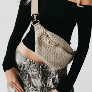 Susie Suede Bum Bag, Oat - 280 Bags - The Farmhouse