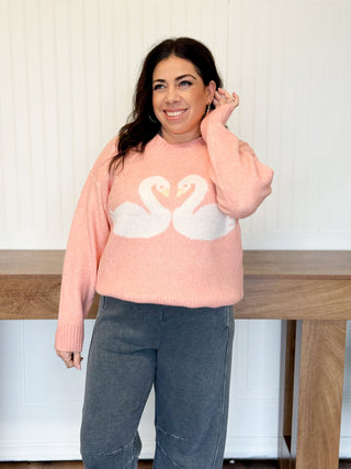 Swan Song Knit Sweater - 140 Sweatshirts + Sweaters - The Farmhouse