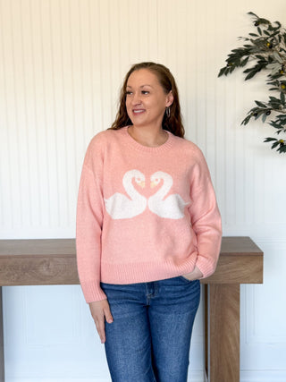 Swan Song Knit Sweater - 140 Sweatshirts + Sweaters - The Farmhouse