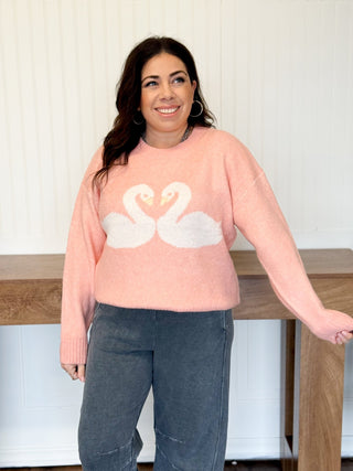 Swan Song Knit Sweater - 140 Sweatshirts + Sweaters - The Farmhouse